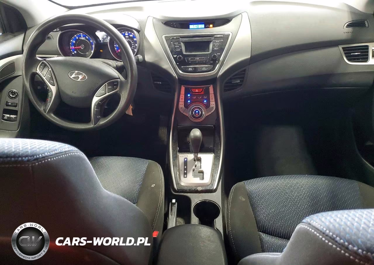 2013 Hyundai Elantra Coupe Gs VIN:KMHDH6AE9DU018661 - 8