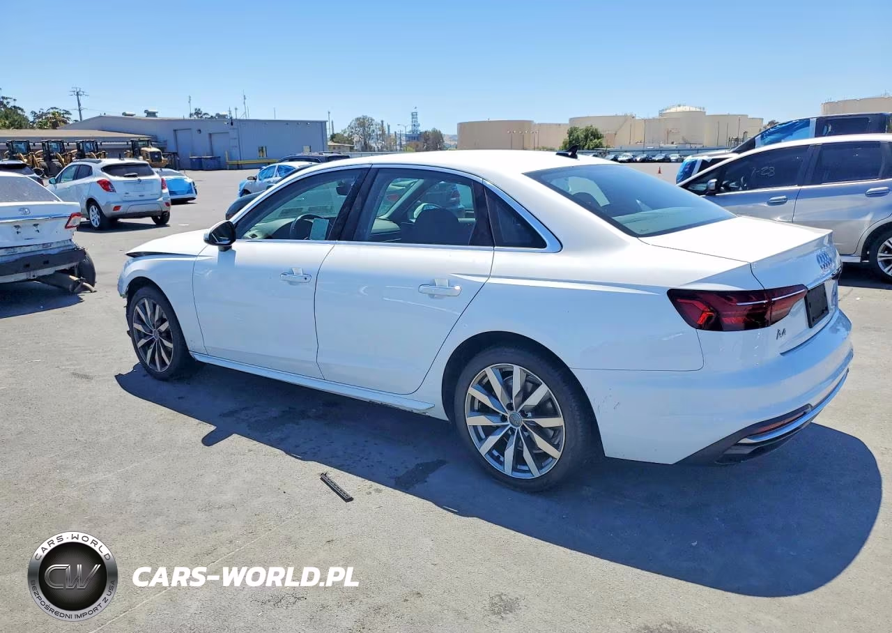 2021 Audi A4 VIN:WAUABAF49MN006075 - 2