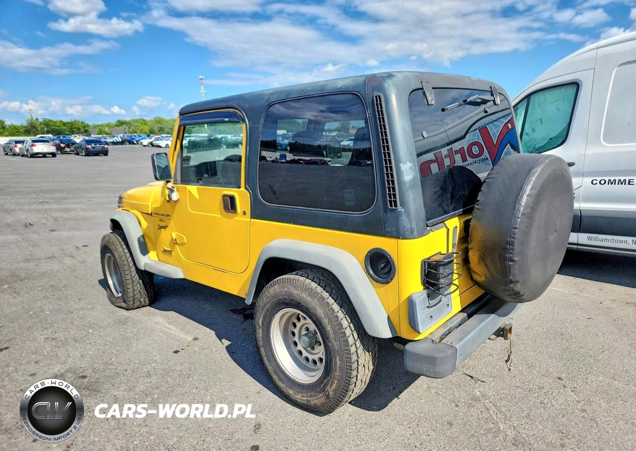 2000 Jeep Wrangler - Tj Sport VIN:1J4FA49S5YP715646 - 2