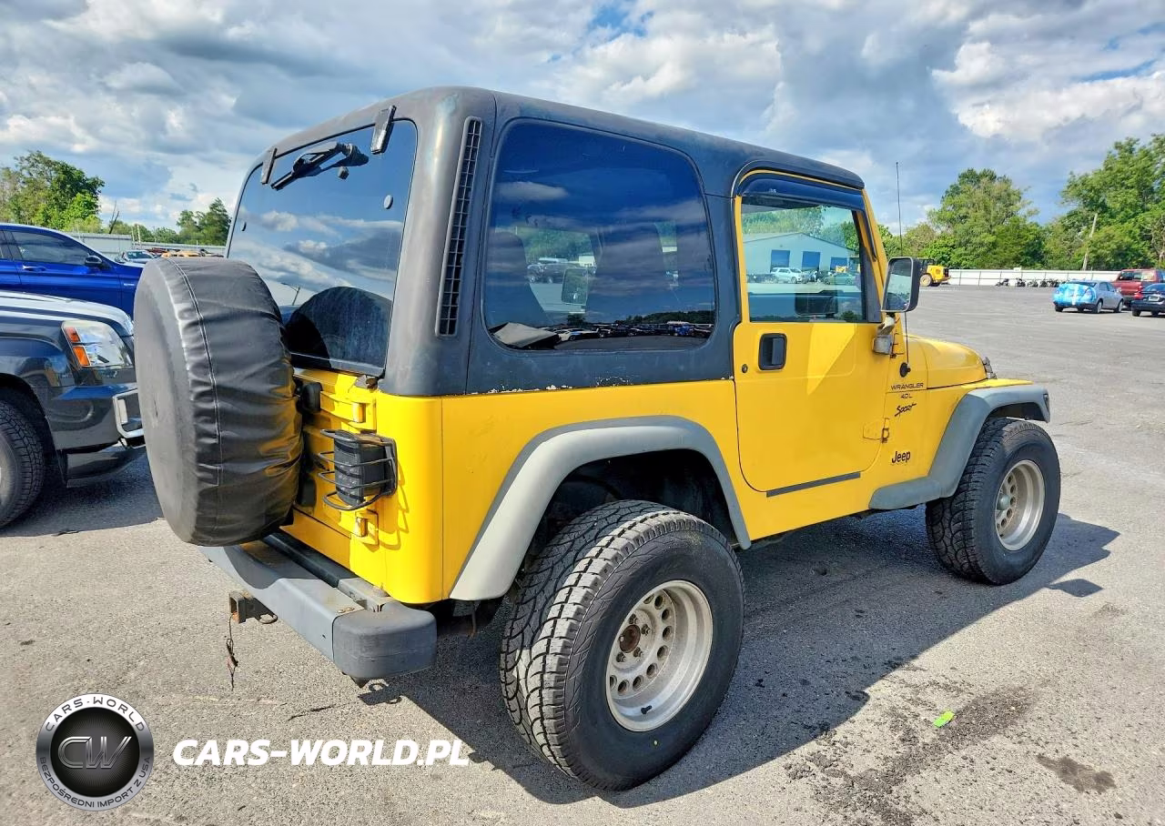 2000 Jeep Wrangler - Tj Sport VIN:1J4FA49S5YP715646 - 3
