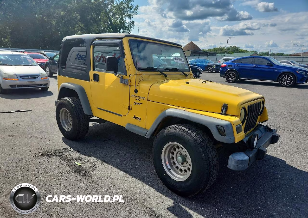 2000 Jeep Wrangler - Tj Sport VIN:1J4FA49S5YP715646 - 4