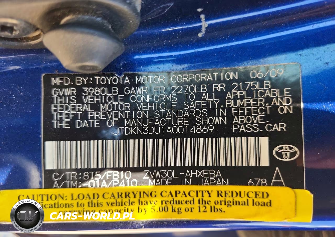 2010 Toyota Prius Ii VIN:JTDKN3DU1A0014869 - 12