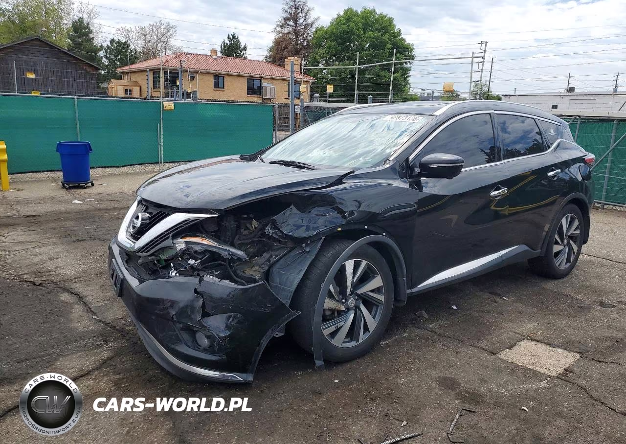 2015 Nissan Murano 4D 2Wd VIN:5N1AZ2MH9FN229287 - 1