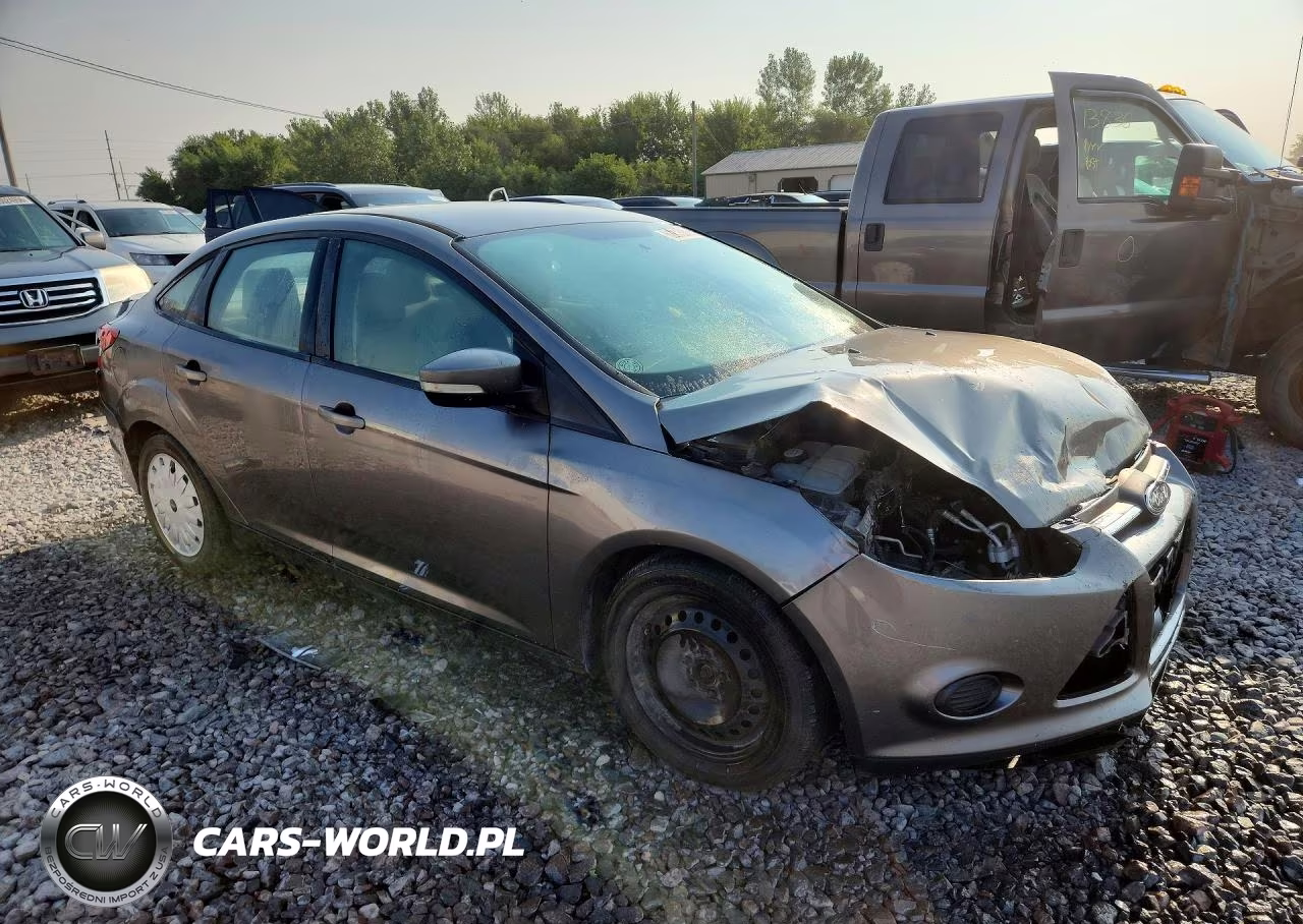 2014 Ford Focus Se VIN:1FADP3F25EL143514 - 4