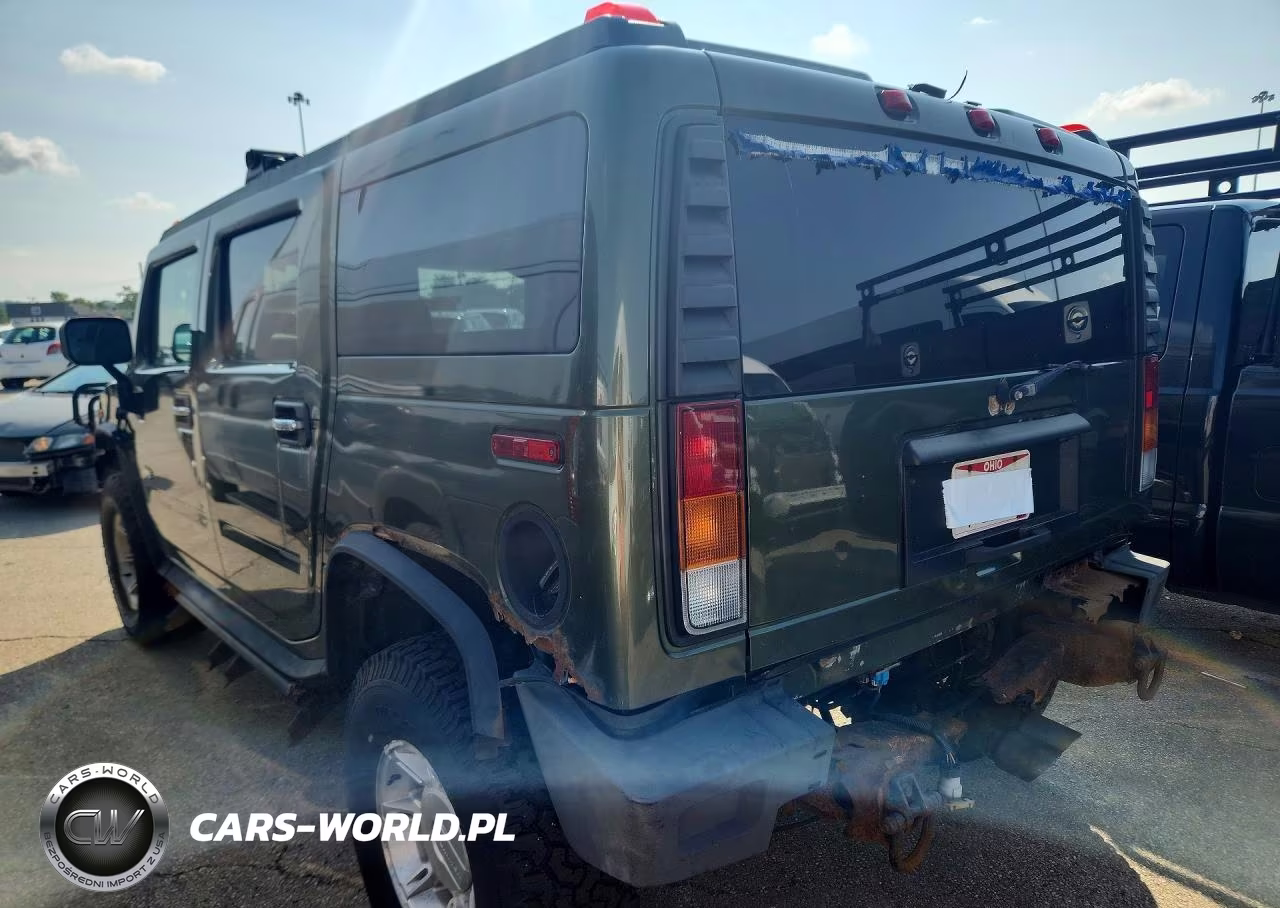2003 Hummer H2 VIN:5GRGN23U03H132240 - 2
