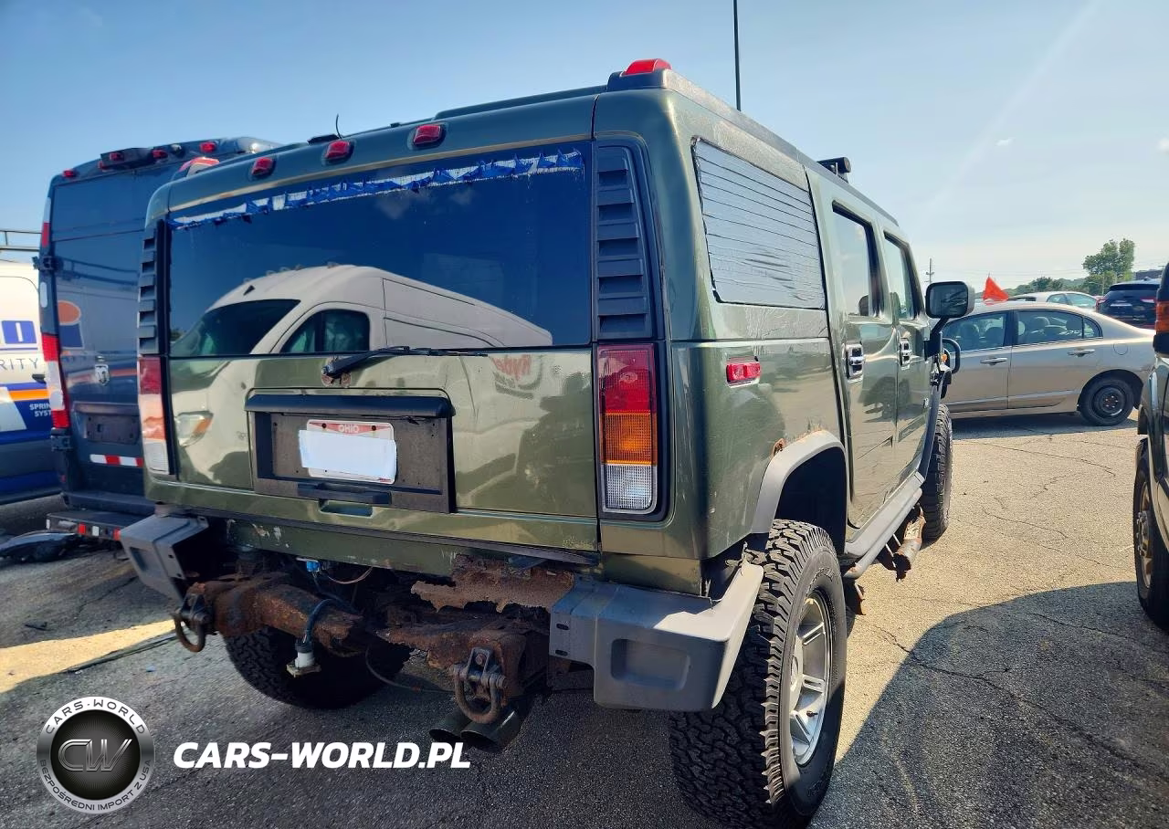 2003 Hummer H2 VIN:5GRGN23U03H132240 - 3