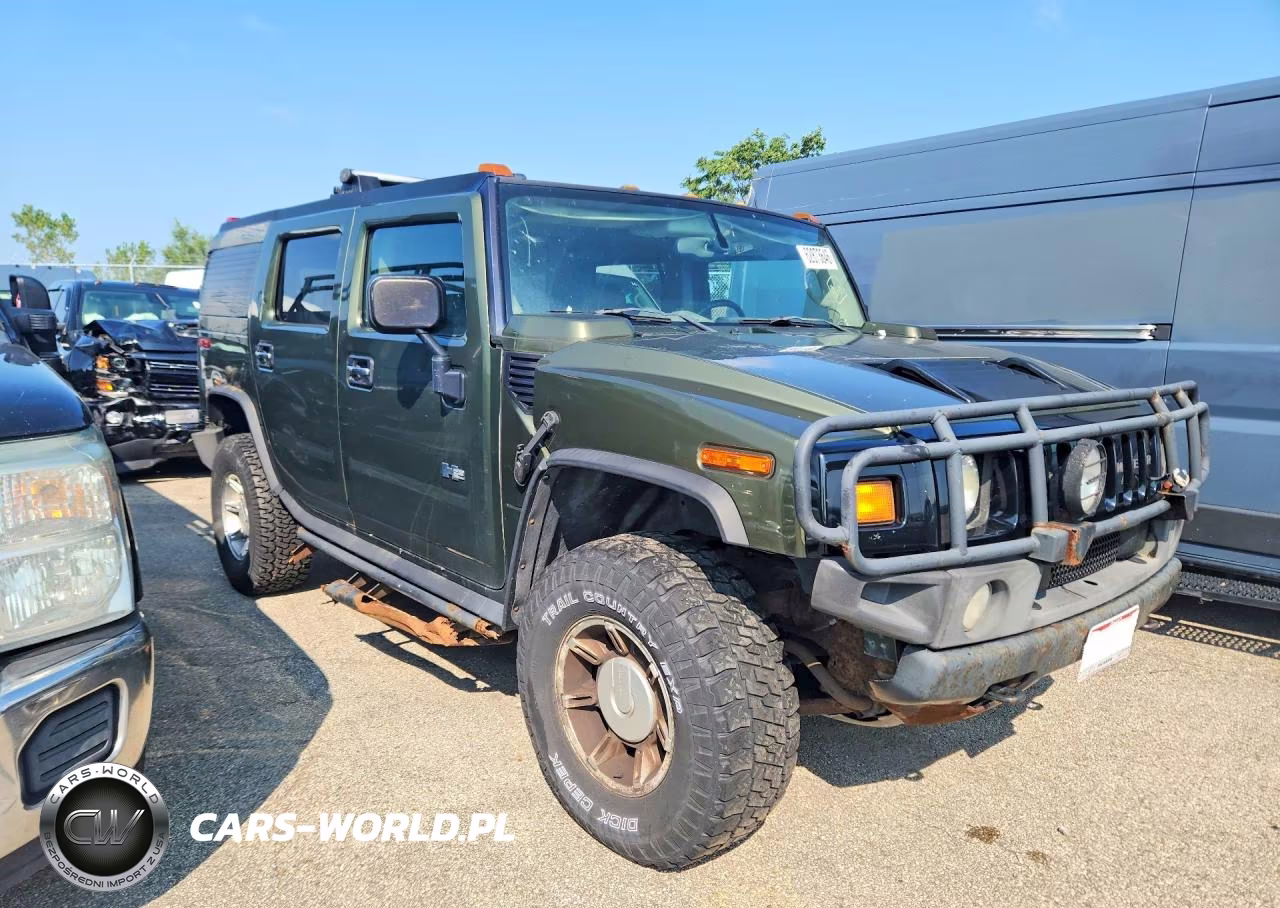 2003 Hummer H2 VIN:5GRGN23U03H132240 - 4