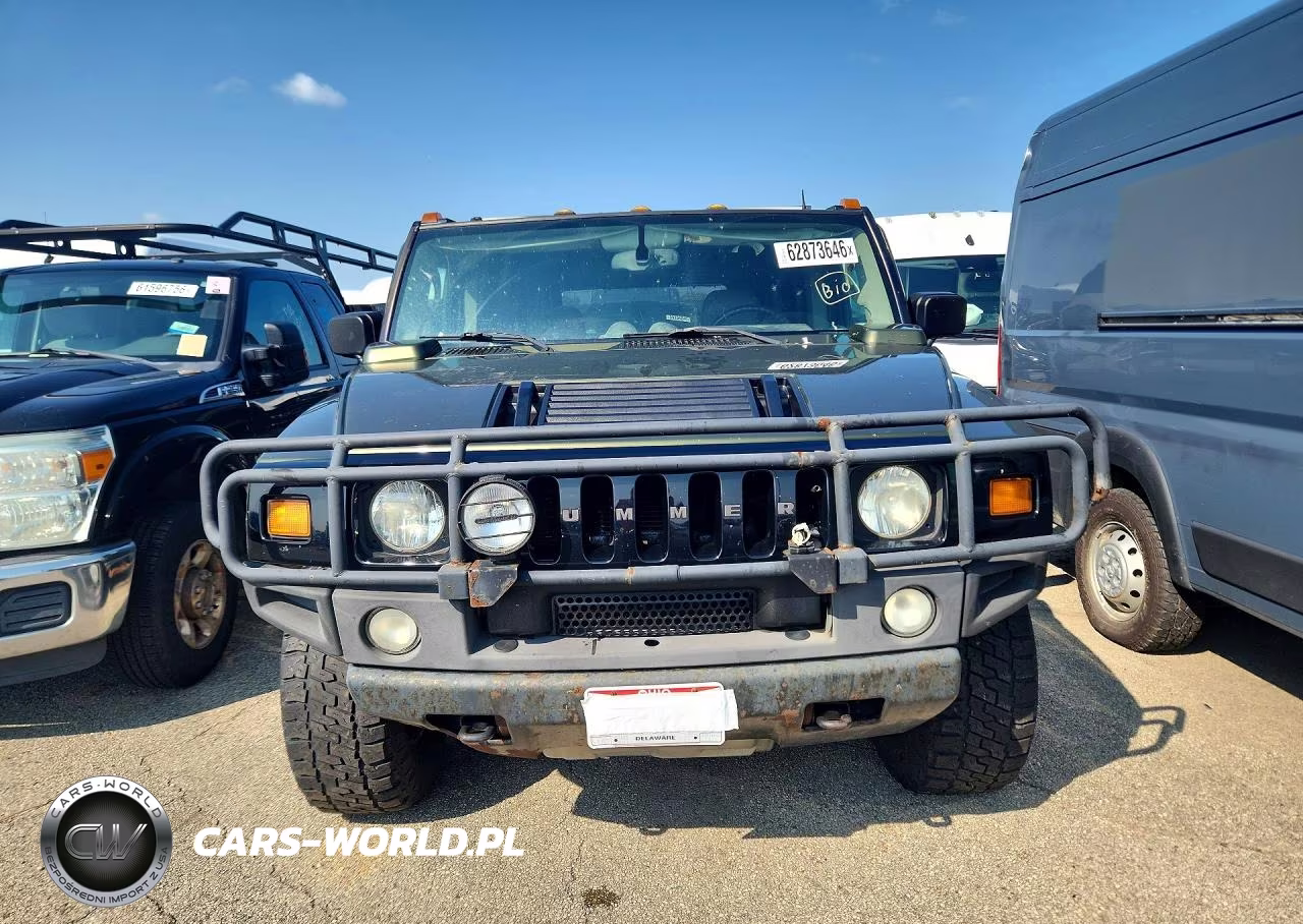 2003 Hummer H2 VIN:5GRGN23U03H132240 - 5