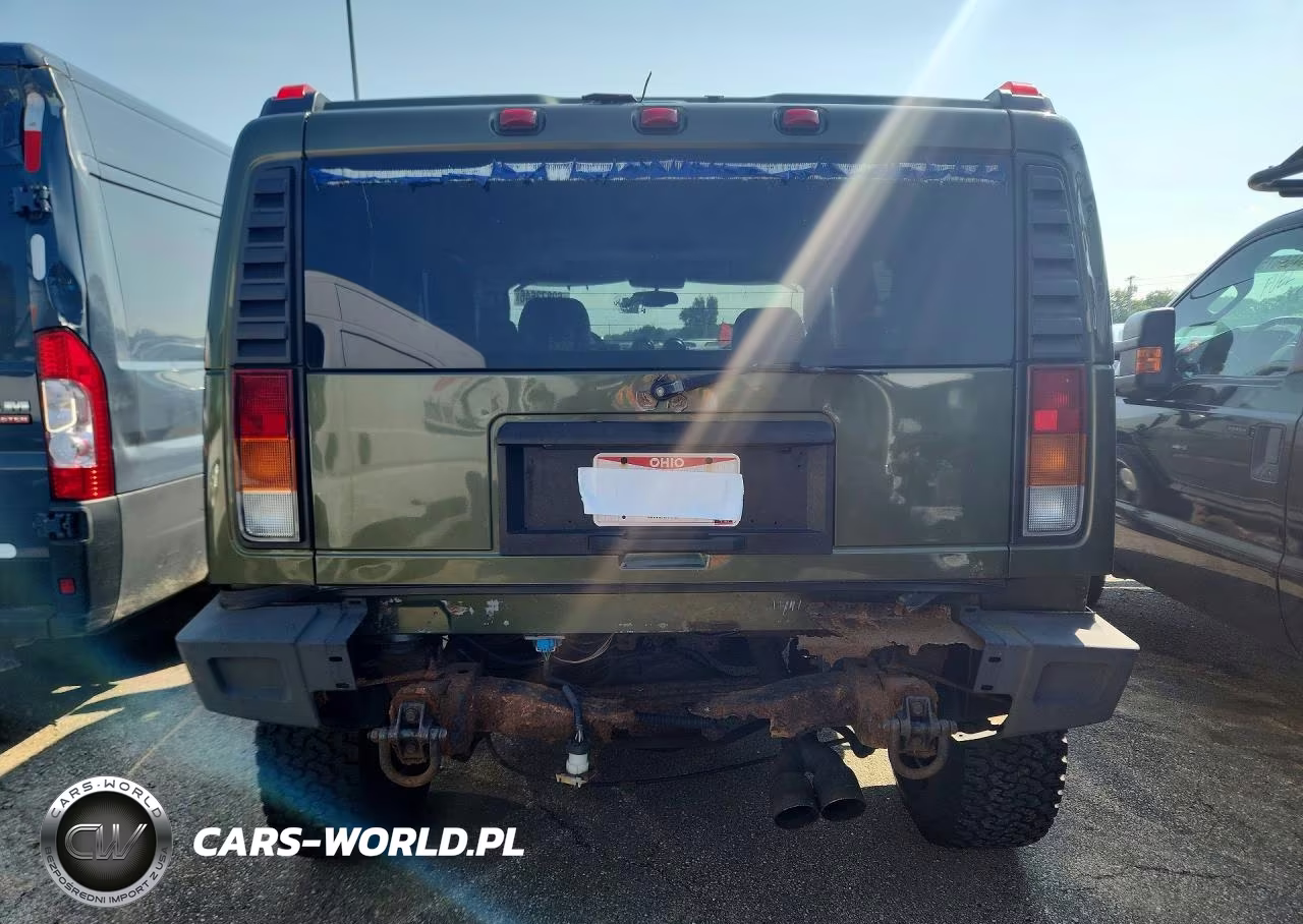 2003 Hummer H2 VIN:5GRGN23U03H132240 - 6