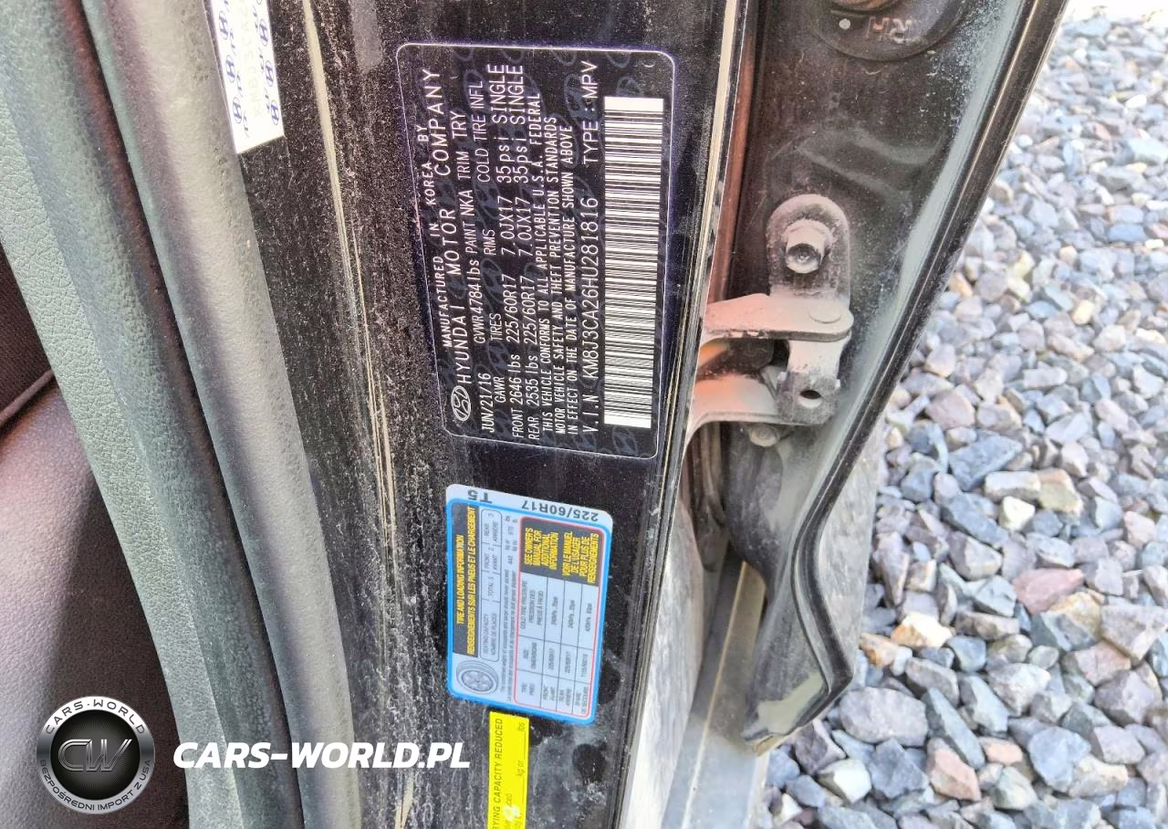 2017 Hyundai Tucson Limited VIN:KM8J3CA26HU281816 - 14