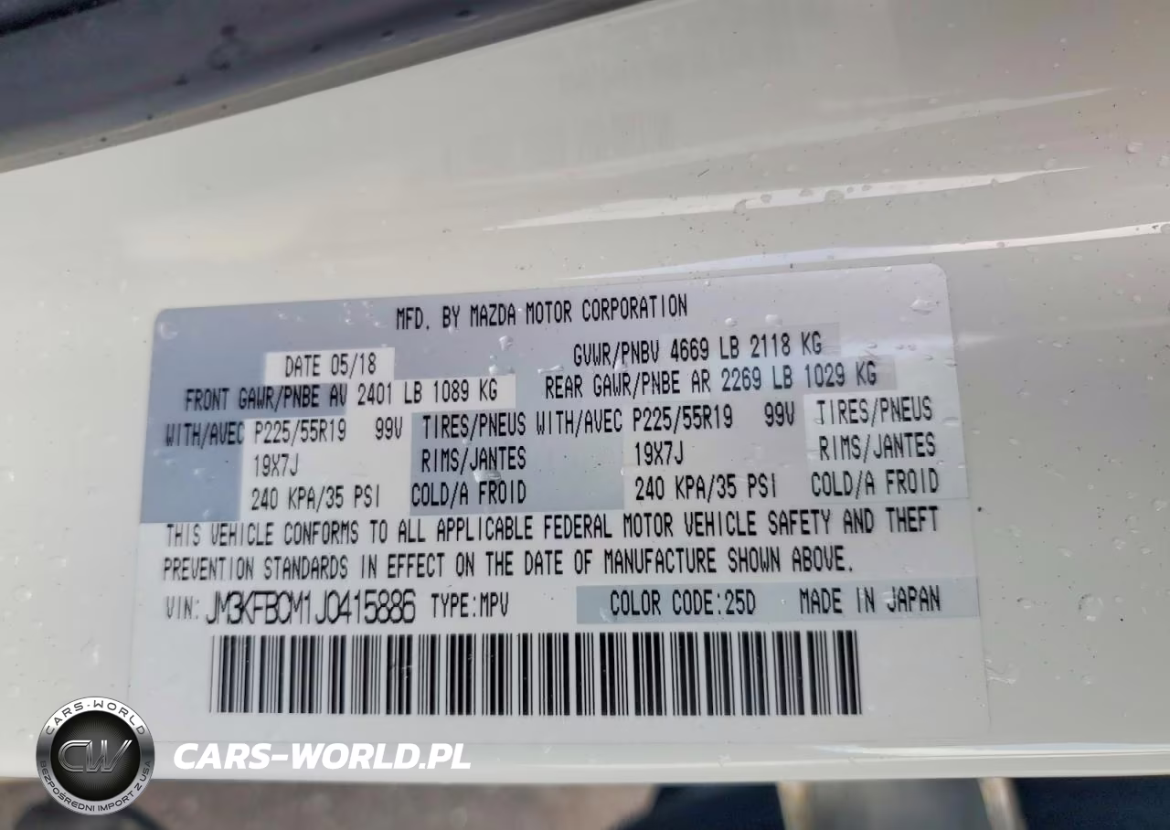 2018 Mazda Cx-5 Touring VIN:JM3KFBCM1J0415886 - 14