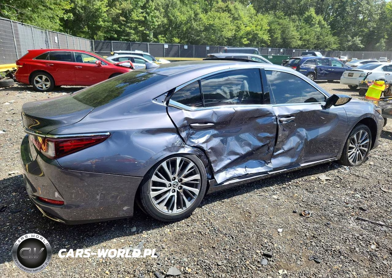 2019 Lexus Es 350 VIN:58ABZ1B13KU030720 - 3