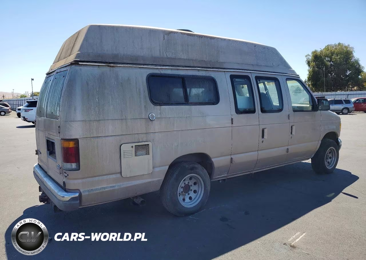 1992 Ford Econoline E250 Super Duty Van VIN:1FDFS24H7NHB38235 - 3