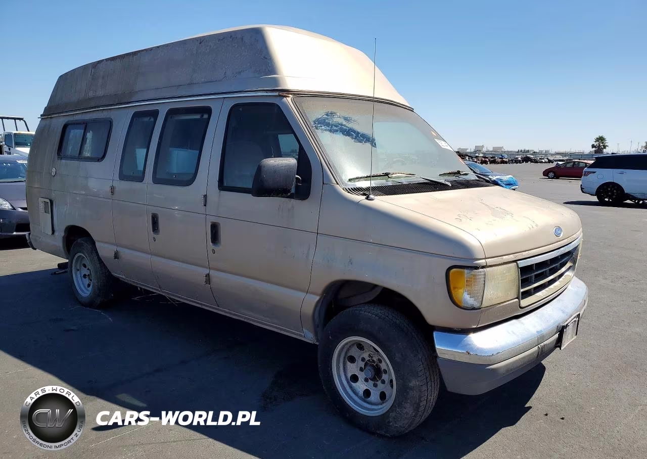 1992 Ford Econoline E250 Super Duty Van VIN:1FDFS24H7NHB38235 - 4