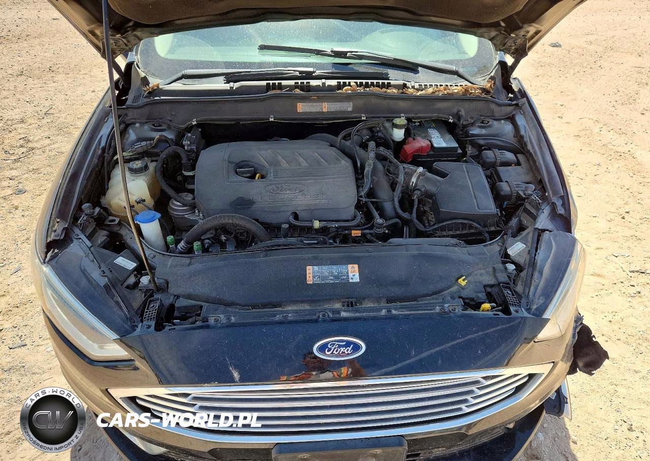 2017 Ford Fusion Se VIN:3FA6P0HD6HR342440 - 11