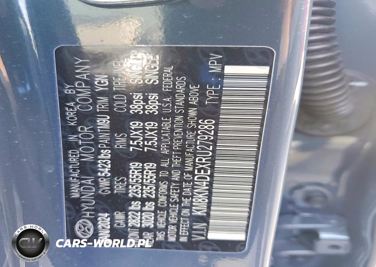 2024 Hyundai Ioniq 5 Sel VIN:KM8KN4DEXRU279286 - 12