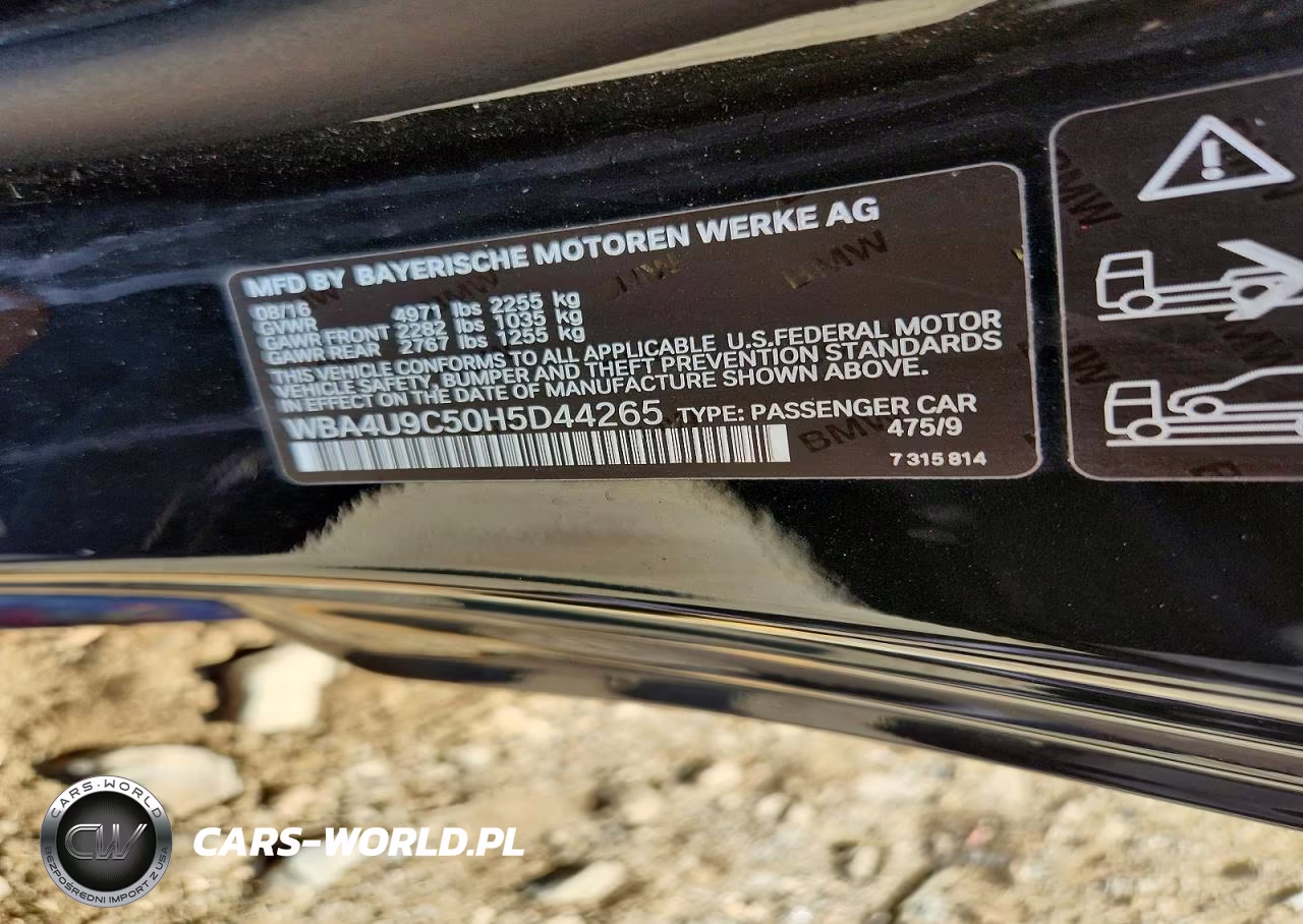 2017 BMW 430Xi VIN:WBA4U9C50H5D44265 - 12