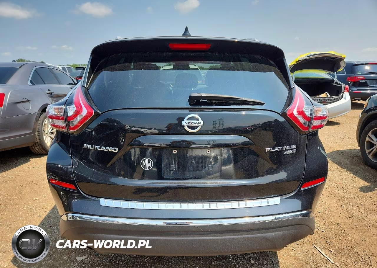 2017 Nissan Murano Platinum VIN:5N1AZ2MH9HN154917 - 6