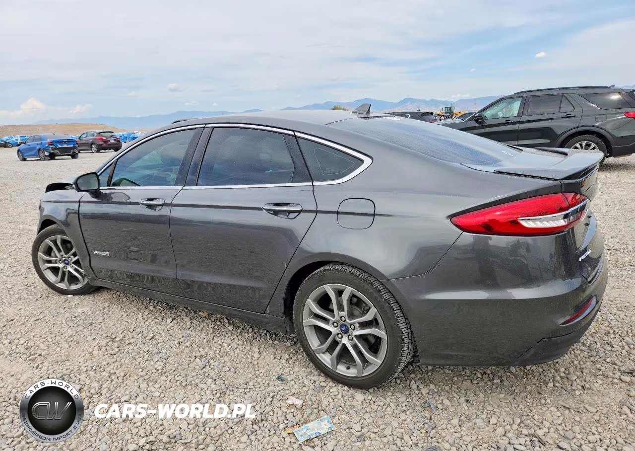2019 Ford Fusion Titanium VIN:3FA6P0RU2KR106471 - 2