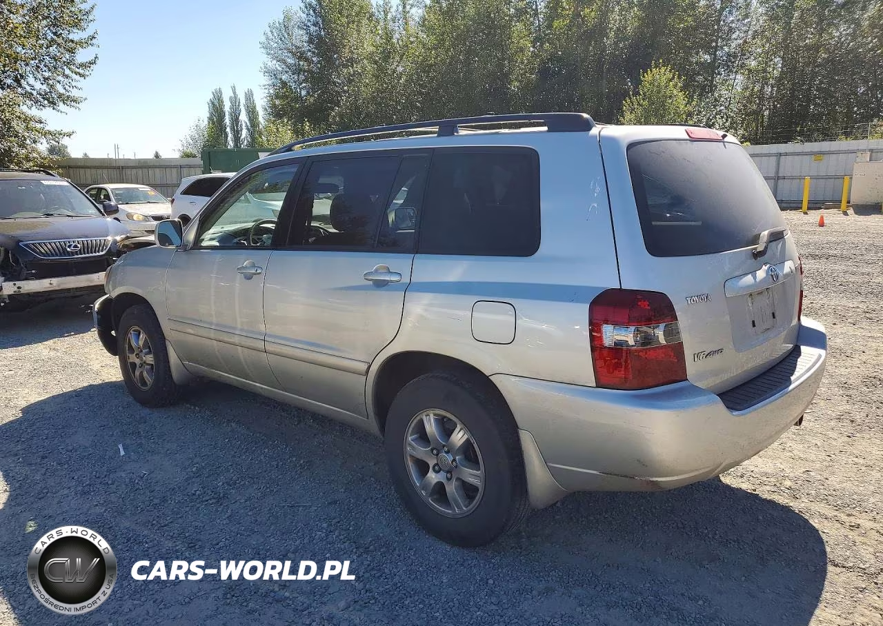 2007 Toyota Highlander Base VIN:JTEEP21A670228675 - 2