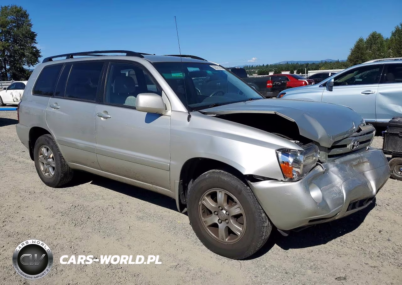 2007 Toyota Highlander Base VIN:JTEEP21A670228675 - 4