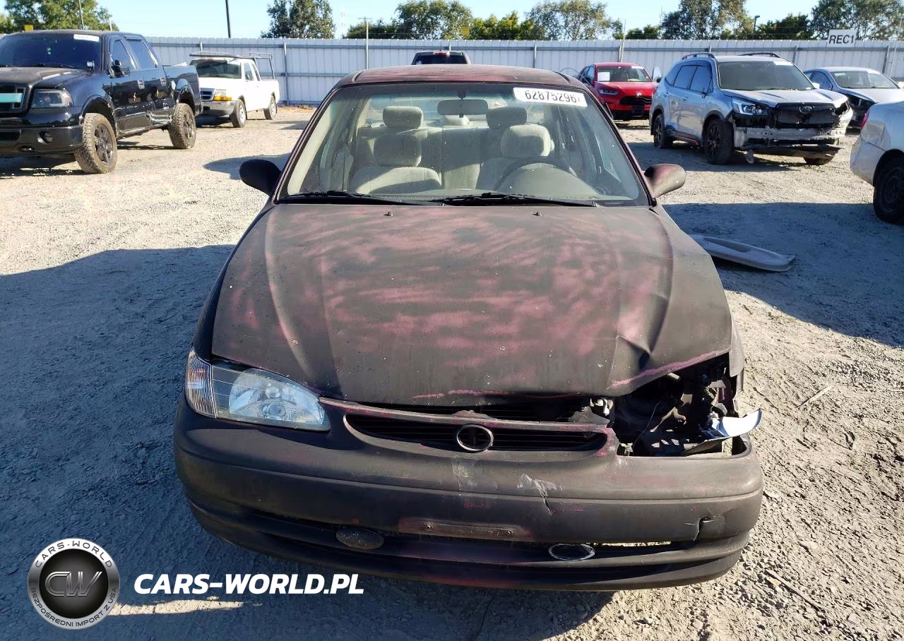 1998 Toyota Corolla Ve VIN:1NXBR18E0WZ029368 - 5