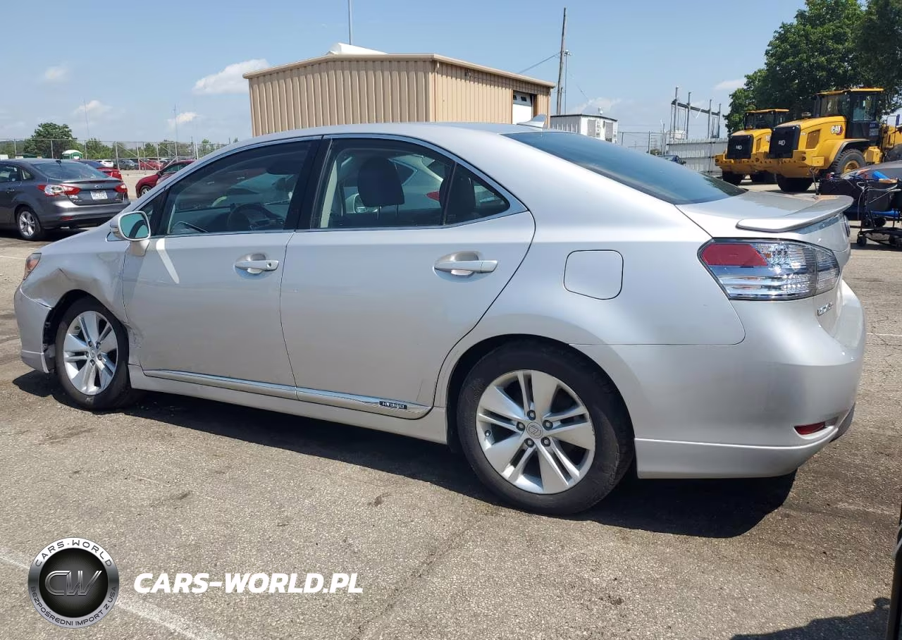 2010 Lexus Hs 250H VIN:JTHBB1BA2A2001346 - 2