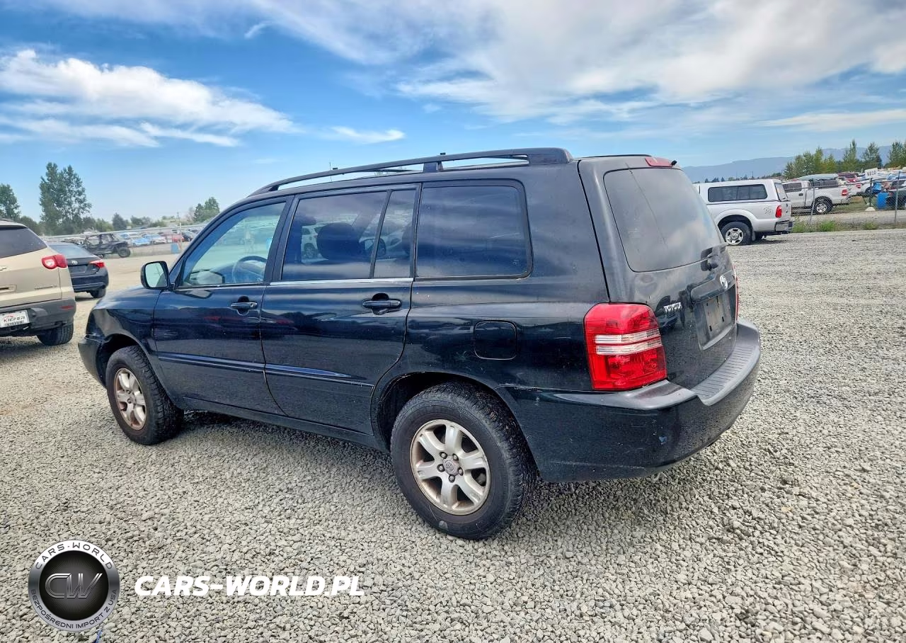 2001 Toyota Highlander Base VIN:JTEGD21A710011970 - 2