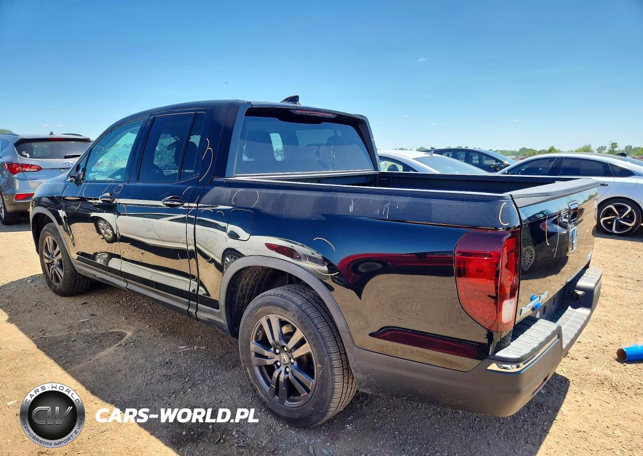 2019 Honda Ridgeline Sport VIN:5FPYK3F18KB039283 - 2