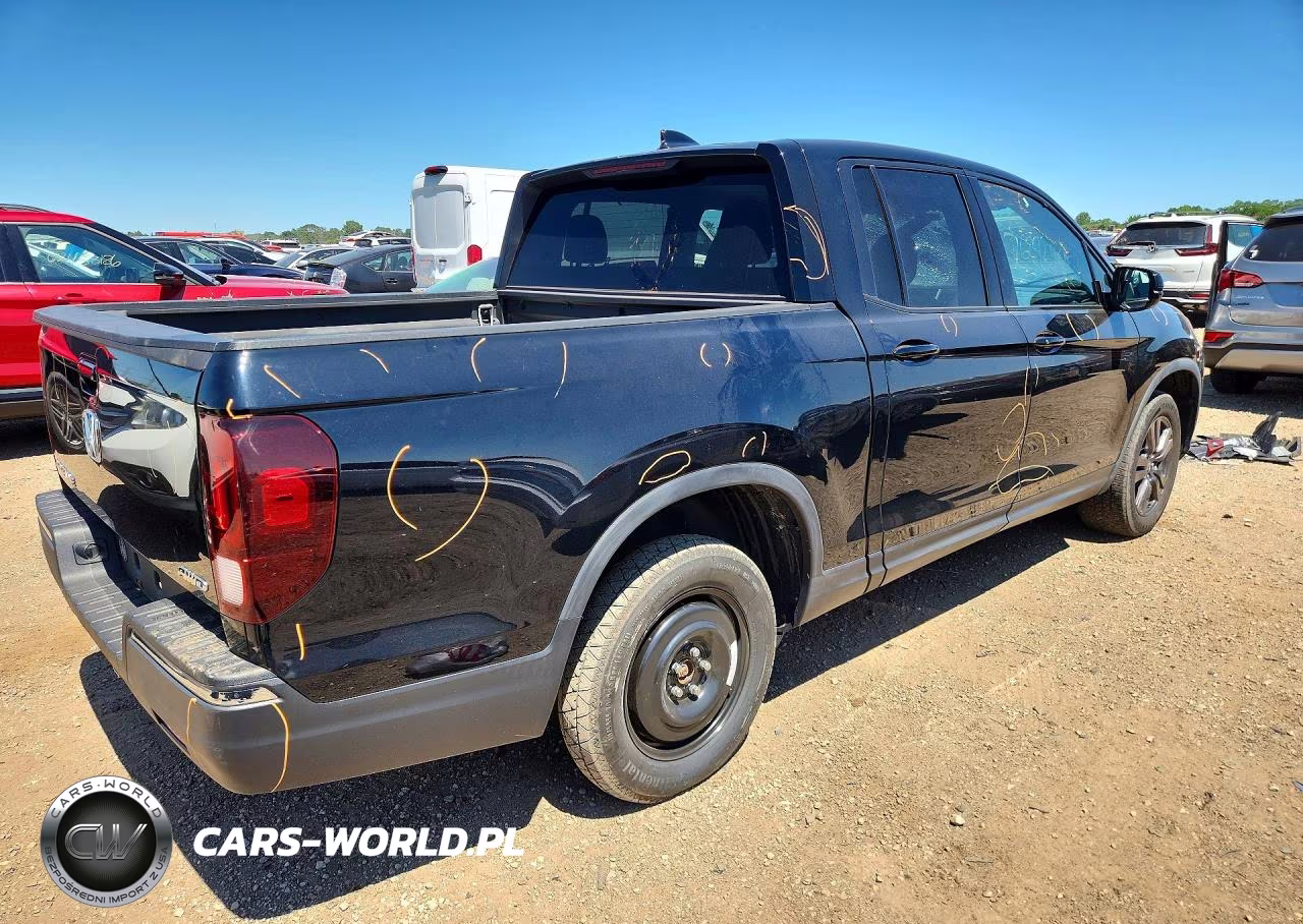 2019 Honda Ridgeline Sport VIN:5FPYK3F18KB039283 - 3