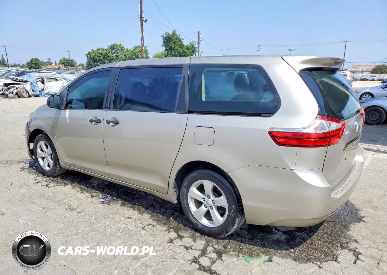 2015 Toyota Sienna L 7-Passenger VIN:5TDZK3DC2FS564441 - 2