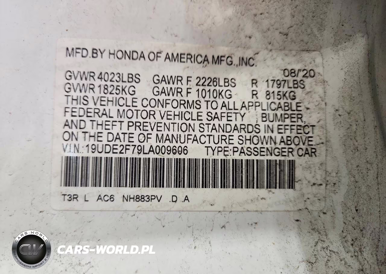2020 Acura Ilx Premium VIN:19UDE2F79LA009606 - 12