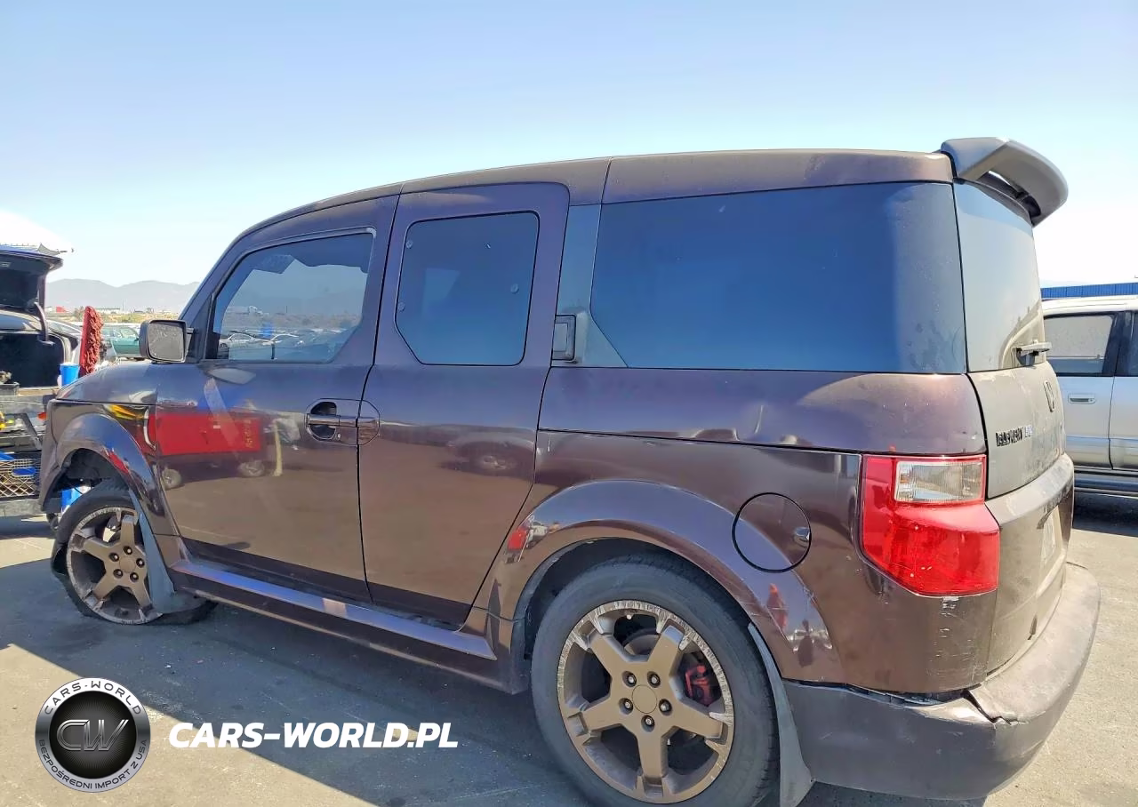 2007 Honda Element Sc VIN:5J6YH18917L009362 - 2