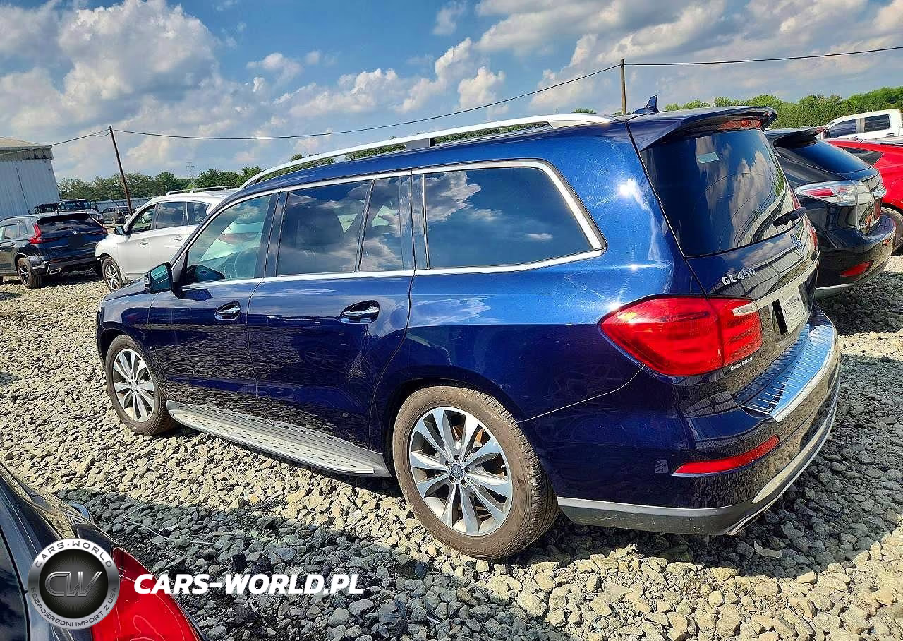2015 Mercedes-Benz Gl 450 4Matic VIN:4JGDF6EE3FA569561 - 2