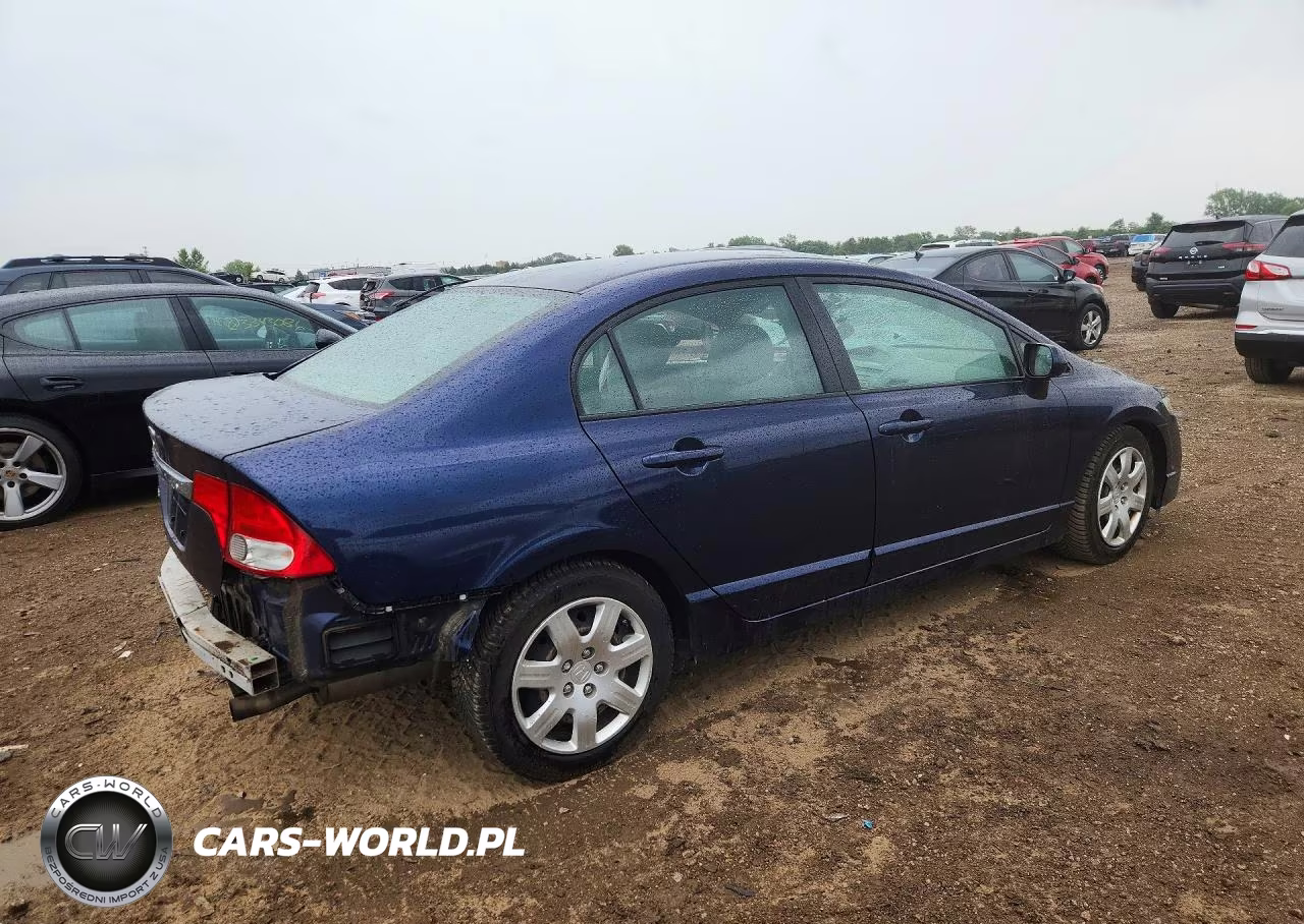 2011 Honda Civic Lx VIN:2HGFA1F51BH546712 - 3