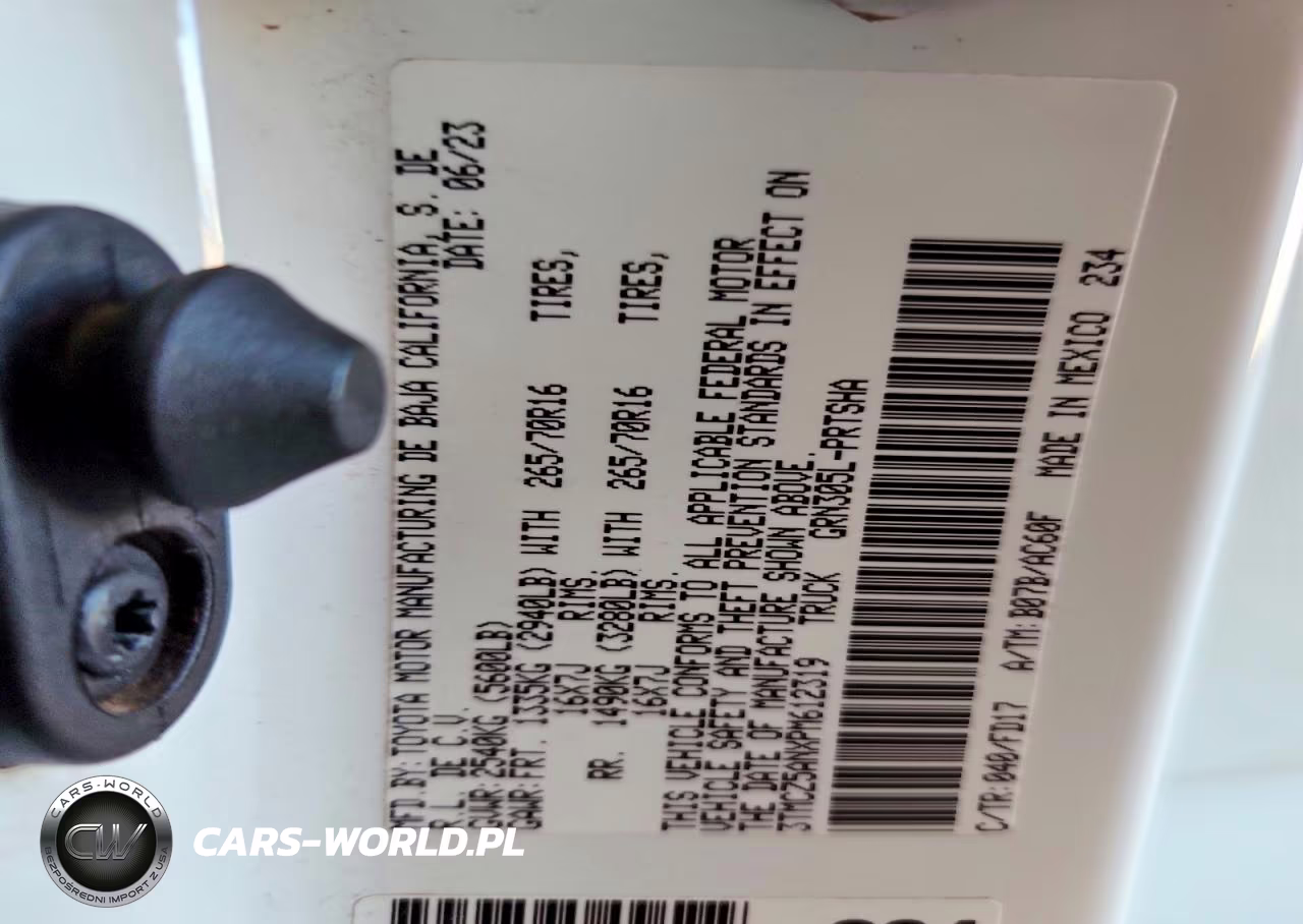 2023 Toyota Tacoma Trd Off-Road VIN:3TMCZ5ANXPM612319 - 12