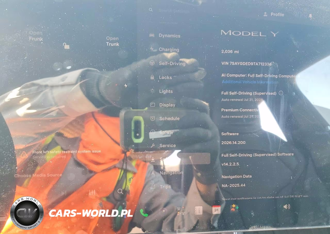 2026 Tesla Model Y VIN:7SAYGDED9TA712336 - 9