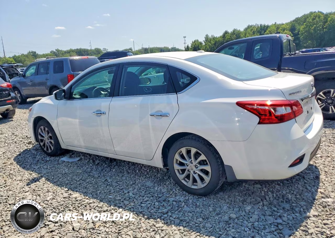 2019 Nissan Sentra Sv VIN:3N1AB7APXKL613562 - 2