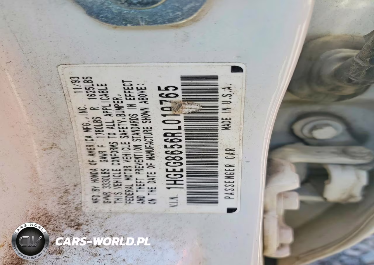 1994 Honda Civic Lx VIN:1HGEG8656RL019765 - 12
