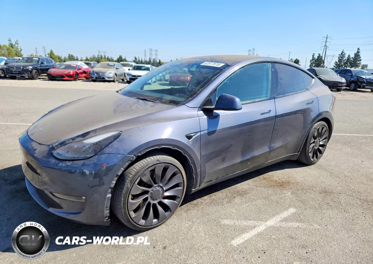 2023 Tesla Model Y VIN:7SAYGDEF1PF761847 - 1