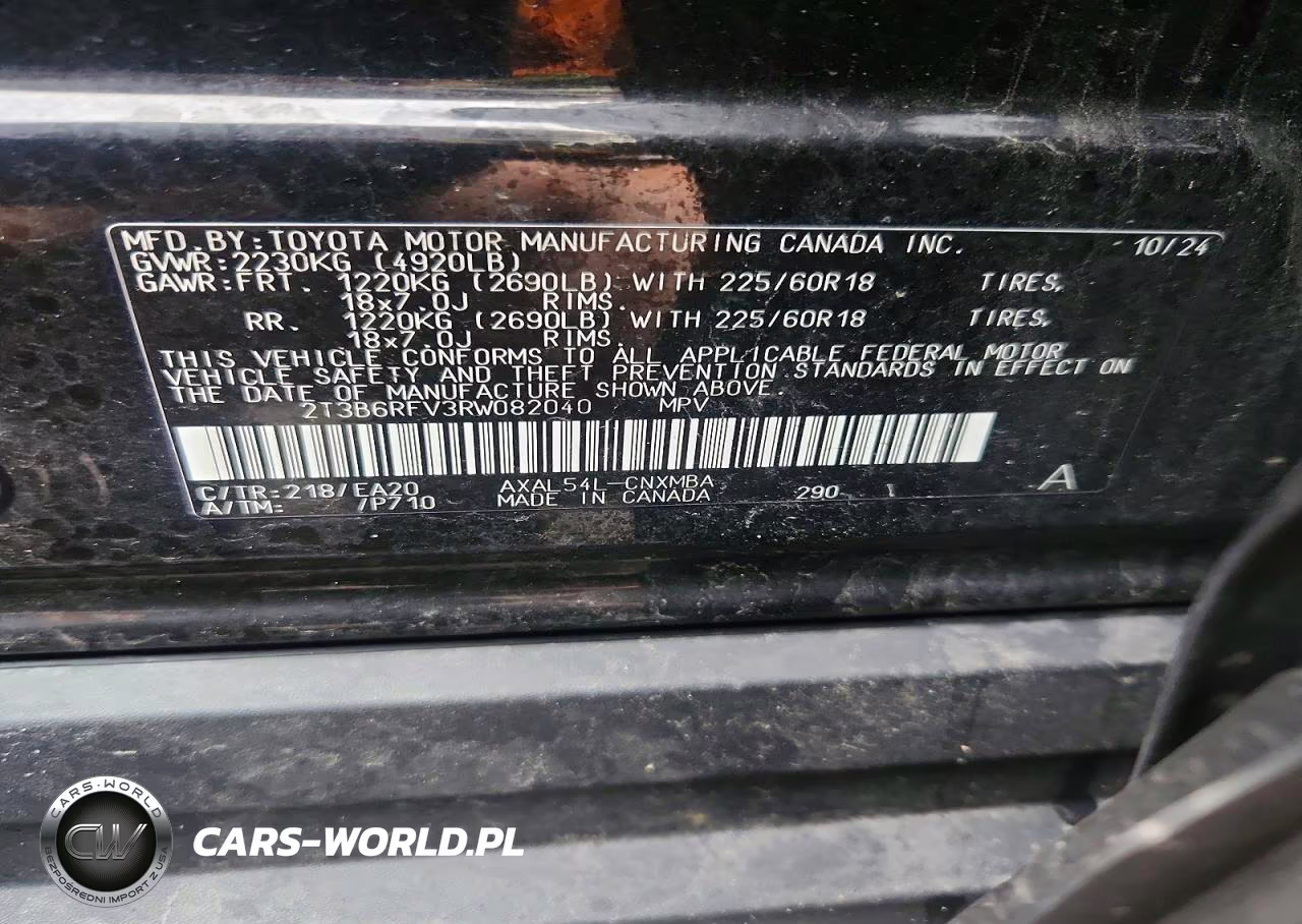 2024 Toyota Rav4 Xle Premium VIN:2T3B6RFV3RW082040 - 13
