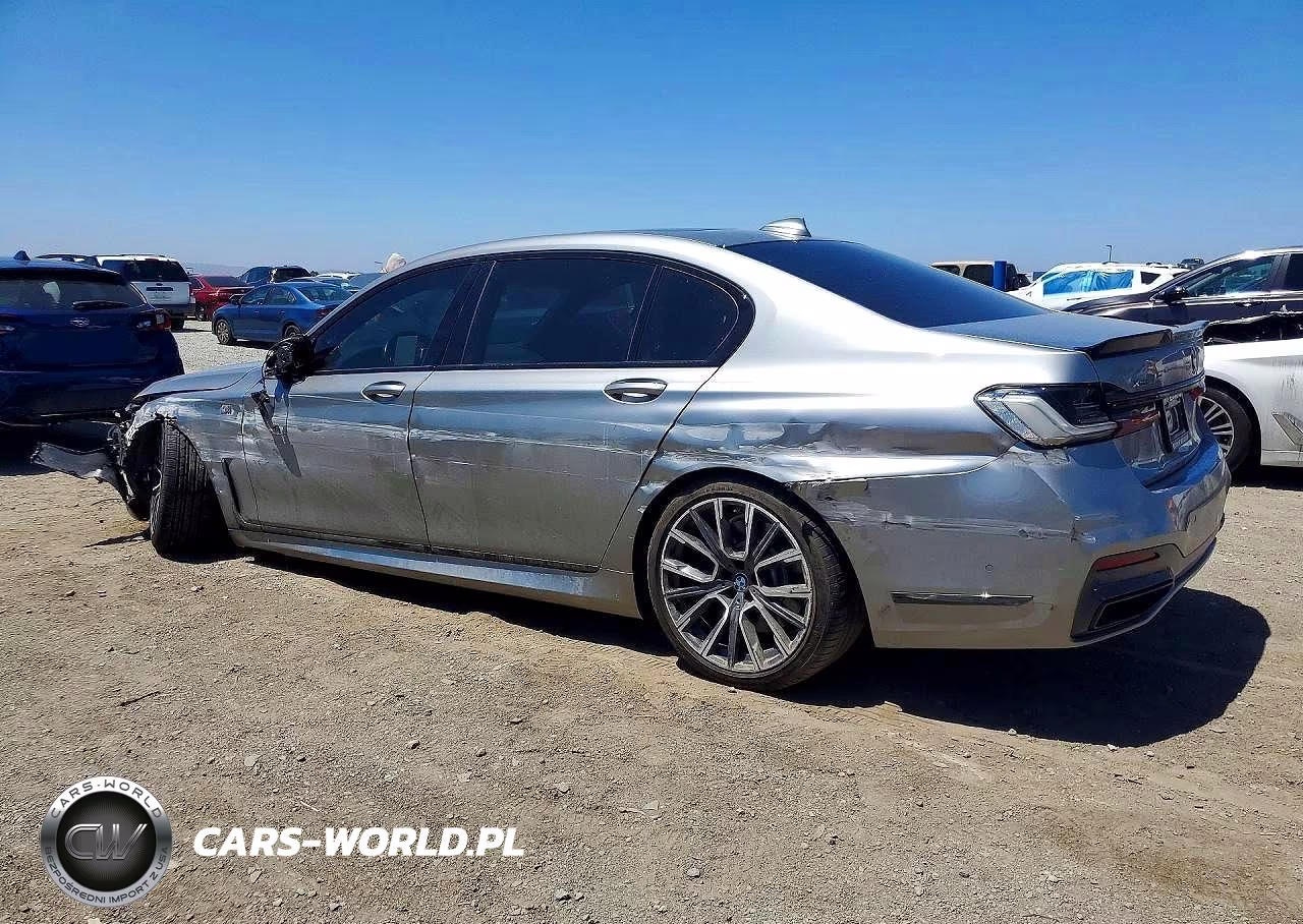 2022 BMW 750 Xi VIN:WBA7U2C03NCJ85772 - 2