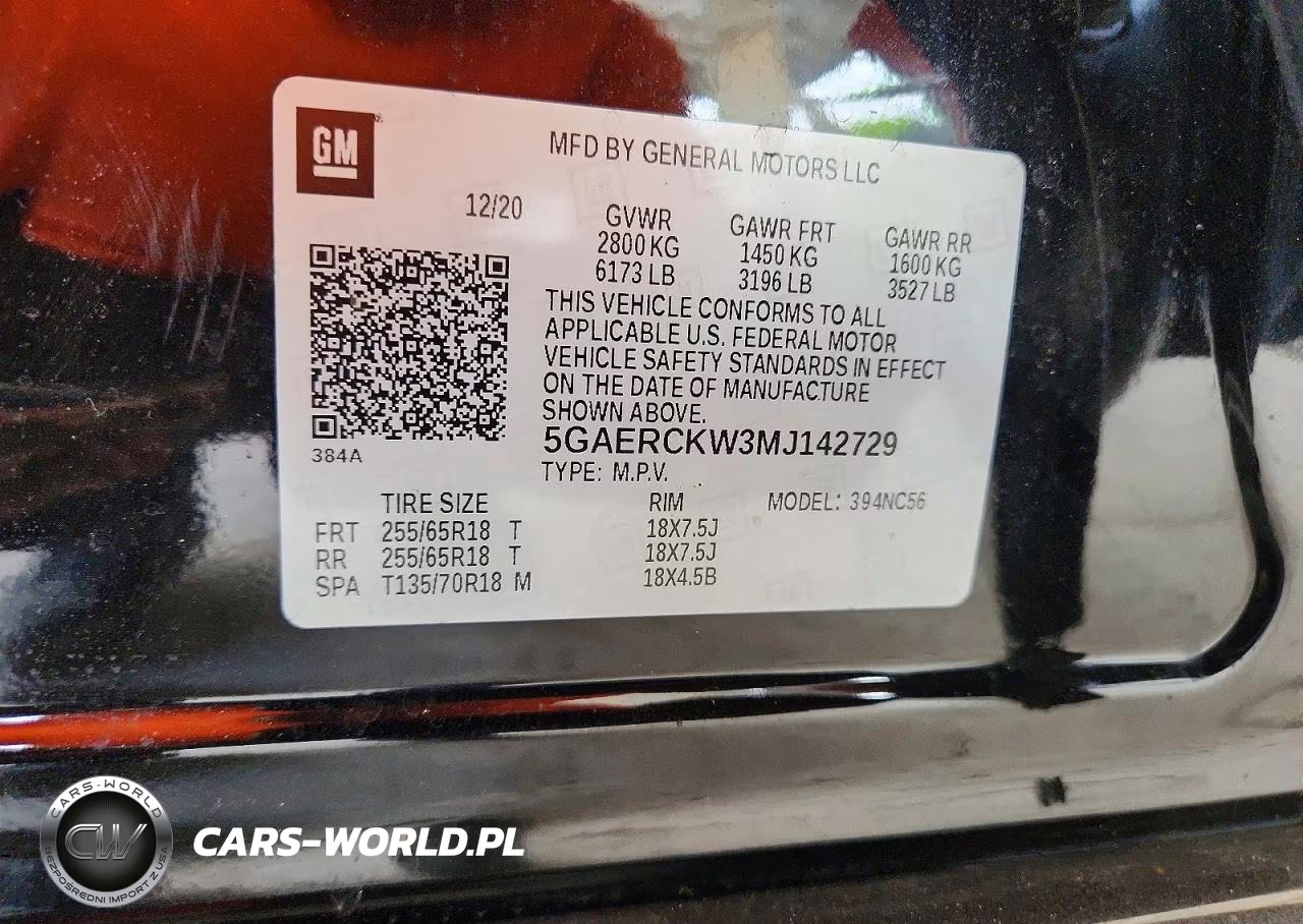 2021 Buick Enclave Premium VIN:5GAERCKW3MJ142729 - 13