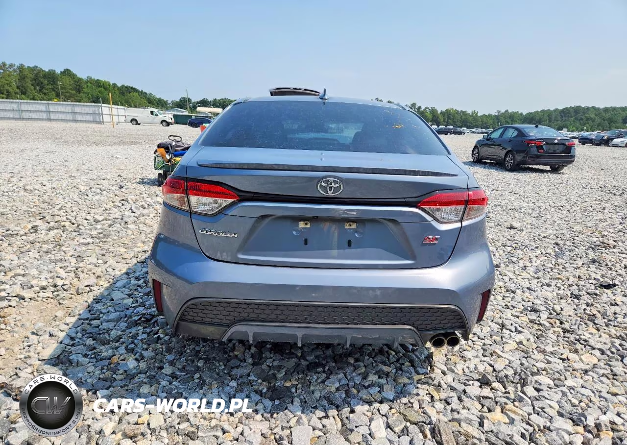 2020 Toyota Corolla Se VIN:5YFS4RCE9LP043187 - 6