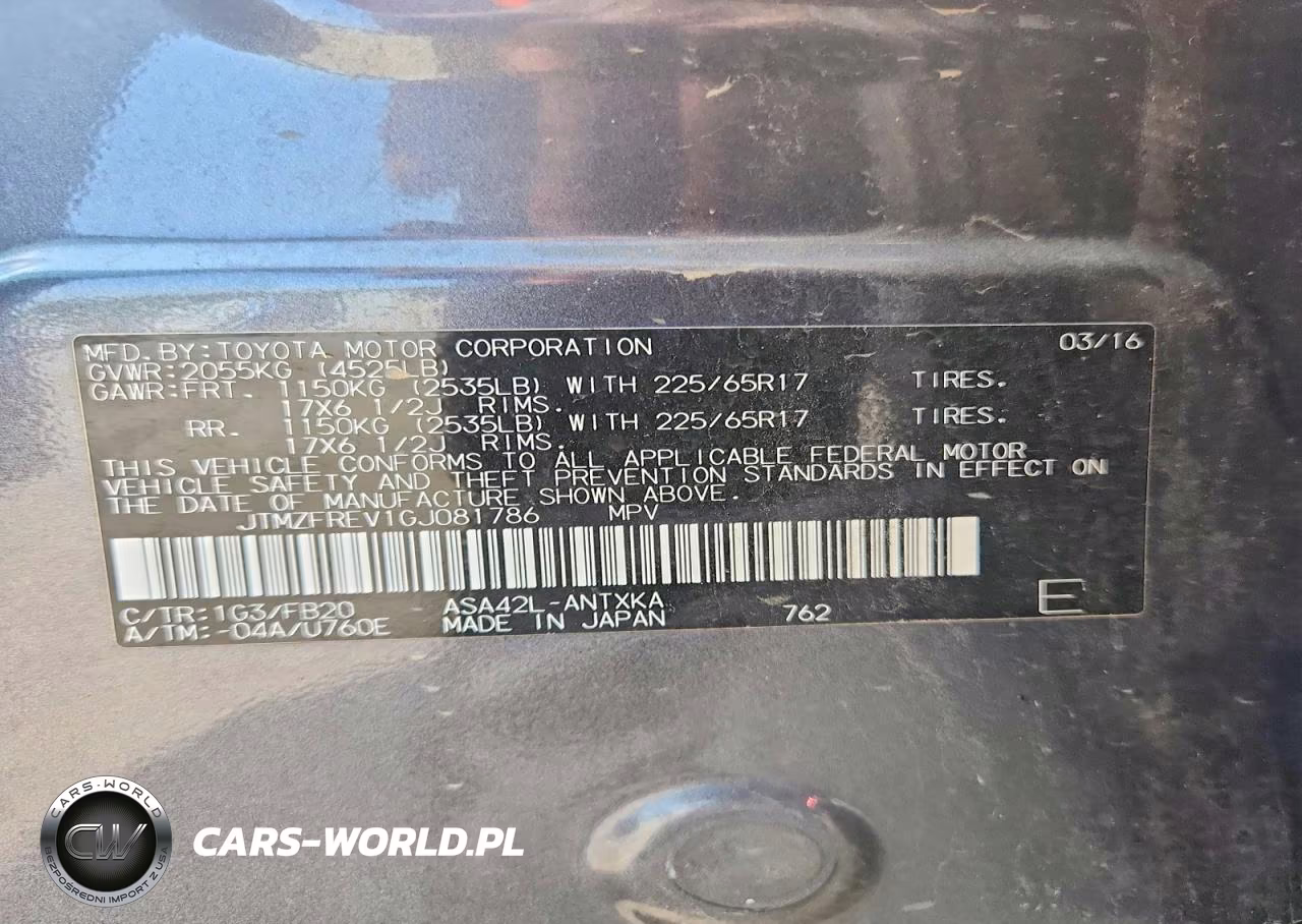 2016 Toyota Rav4 Le VIN:JTMZFREV1GJ081786 - 13