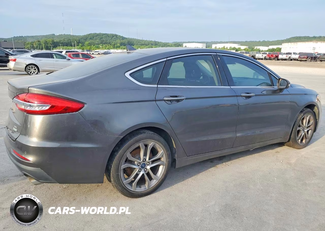 2019 Ford Fusion Sel VIN:3FA6P0CD1KR161406 - 3