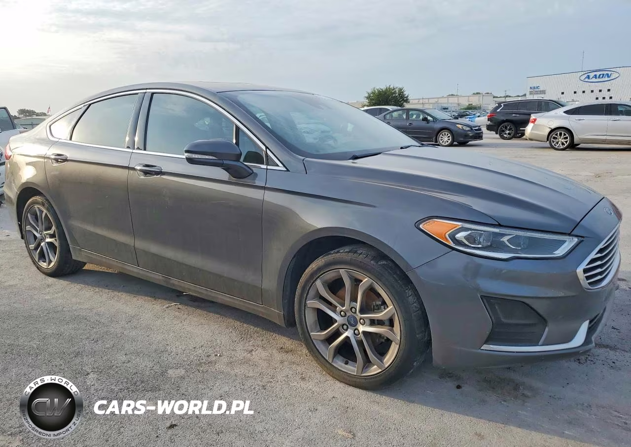 2019 Ford Fusion Sel VIN:3FA6P0CD1KR161406 - 4