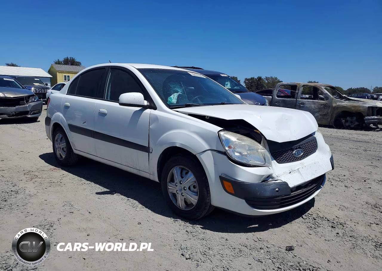 2009 Kia Rio Base VIN:KNADE223296452982 - 4