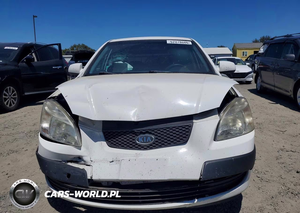 2009 Kia Rio Base VIN:KNADE223296452982 - 5