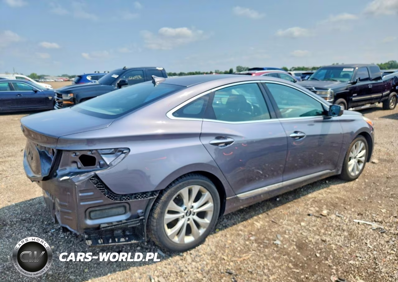2012 Hyundai Azera Base VIN:KMHFG4JG2CA161047 - 3